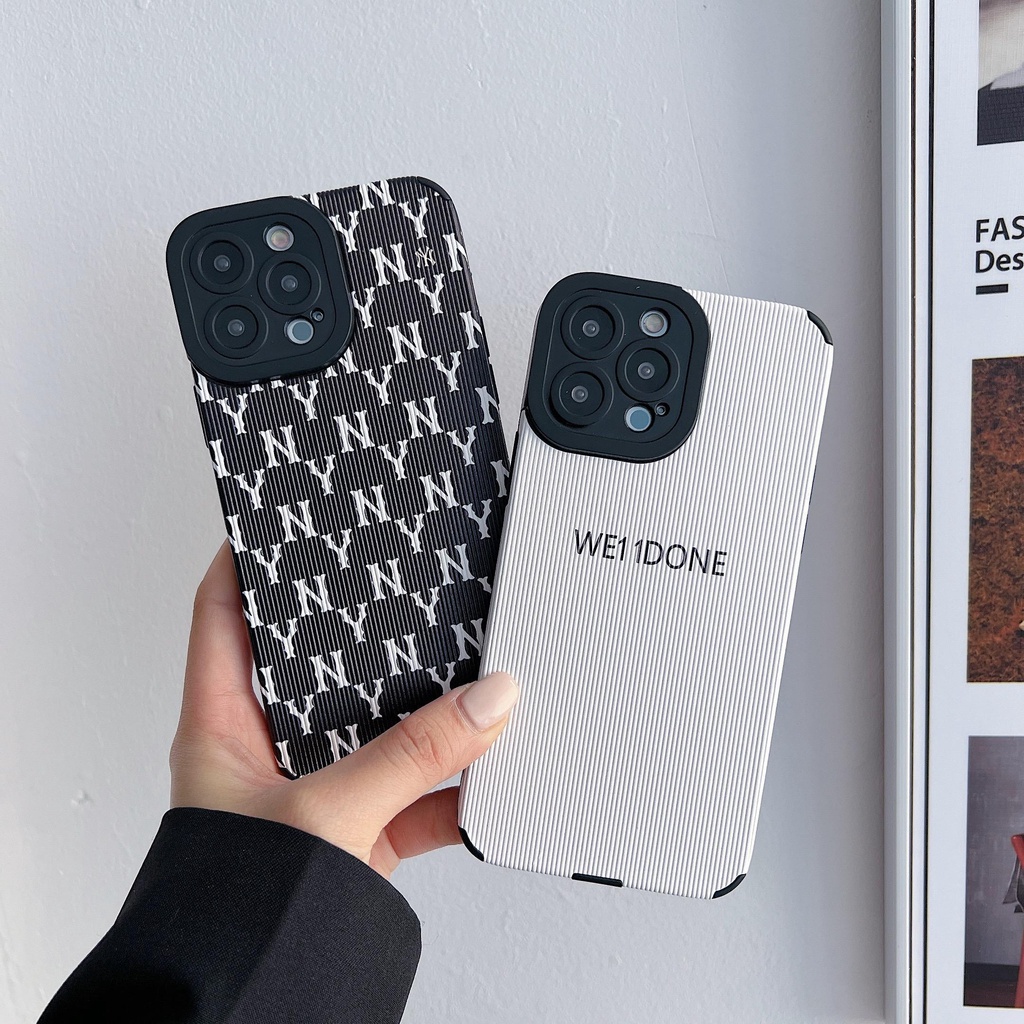 Ốp Điện Thoại Da Sang Trọng WE11DONE NY Cho iphone 13 Pro Max i13 13pro 11 Pro Max i1