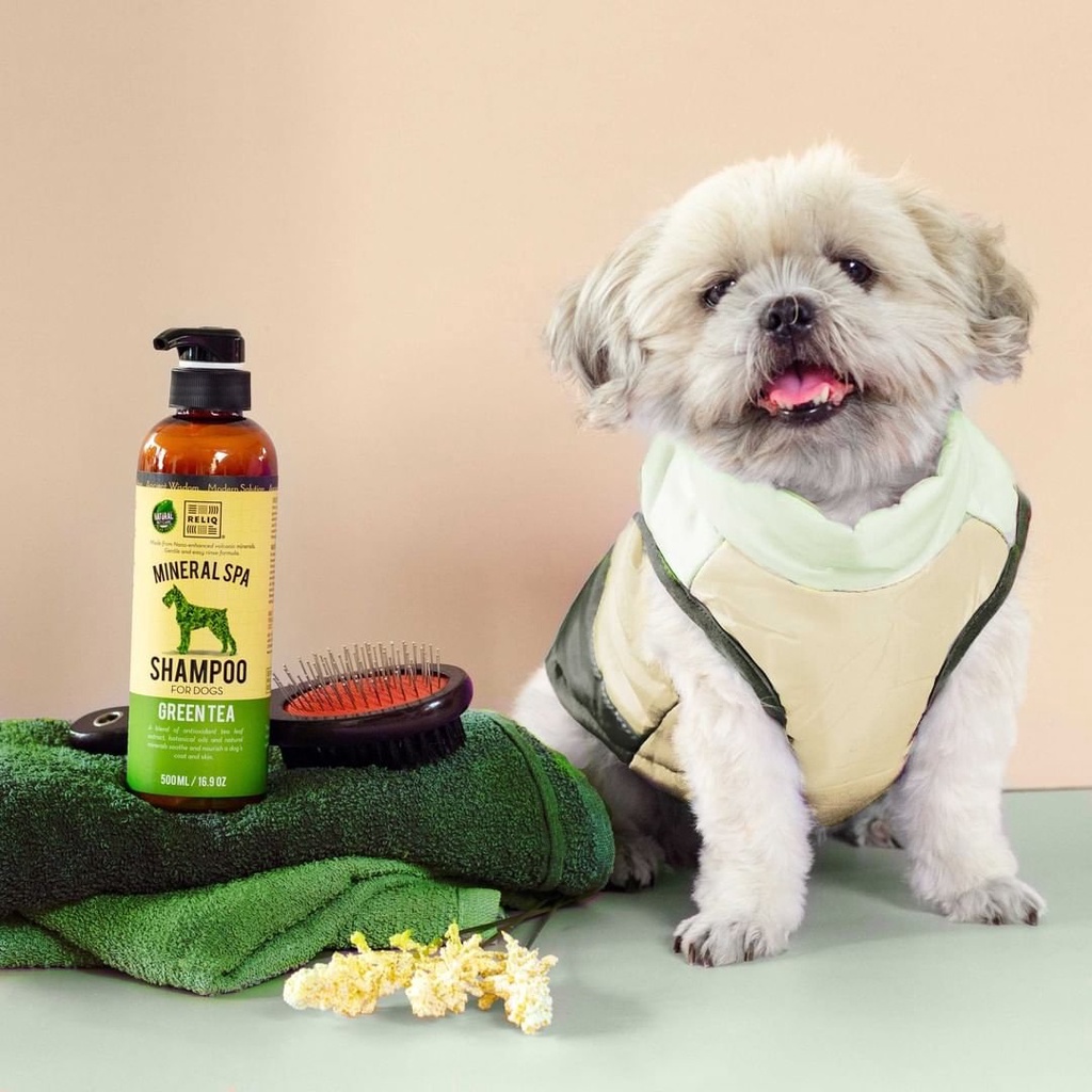 Sữa tắm dưỡng mềm lông RELIQ dành cho chó mèo 500ml