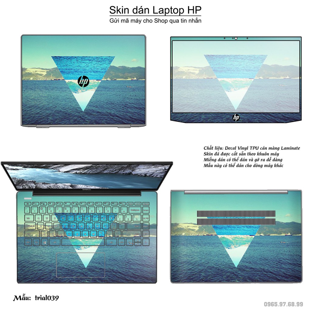 Skin dán Laptop HP in hình Đa giác _nhiều mẫu 7 (inbox mã máy cho Shop)