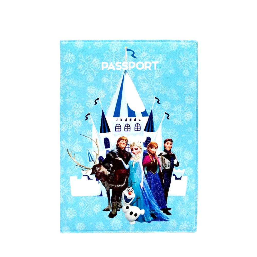 Vỏ Bọc Hộ Chiếu Du Lịch In Hình Nhân Vật Phim Frozen