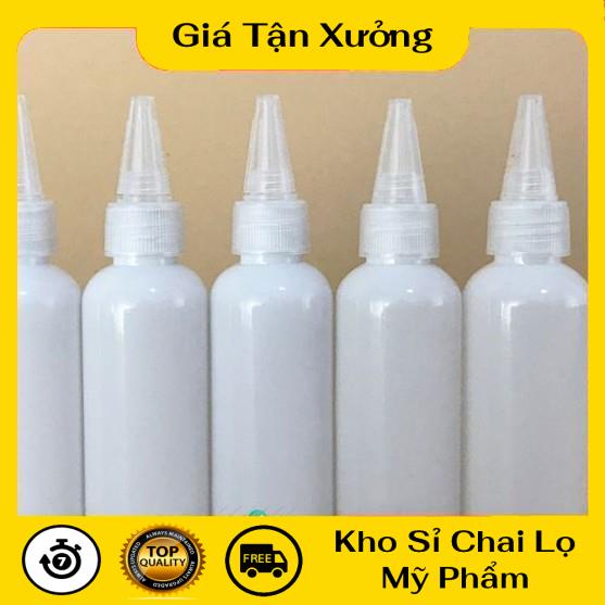 Chai Chiết Mĩ Phẩm ❤ TRÙM SỈ ❤ Chai nhựa pet thân trắng sữa 20ml,30ml,50ml,100ml, phụ kiện du lịch