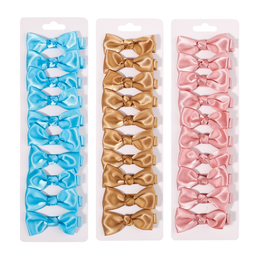Set 10 kẹp tóc nơ KIDSBOWS cỡ 2inch màu sắc xinh xắn thời trang cho bé gái