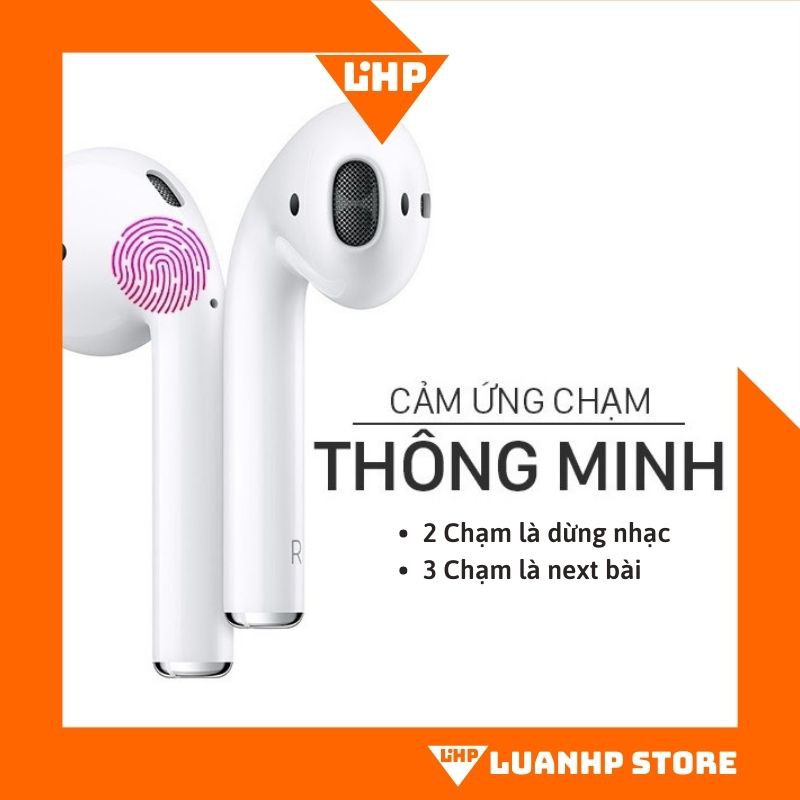 Tai Nghe BlueTooth Không Dây Nhét Tai Cao Cấp Có Mic Đàm Thoại Nghe Nhạc Hay AP2 Kết Nối Tốt Android và iOS - LuanHP