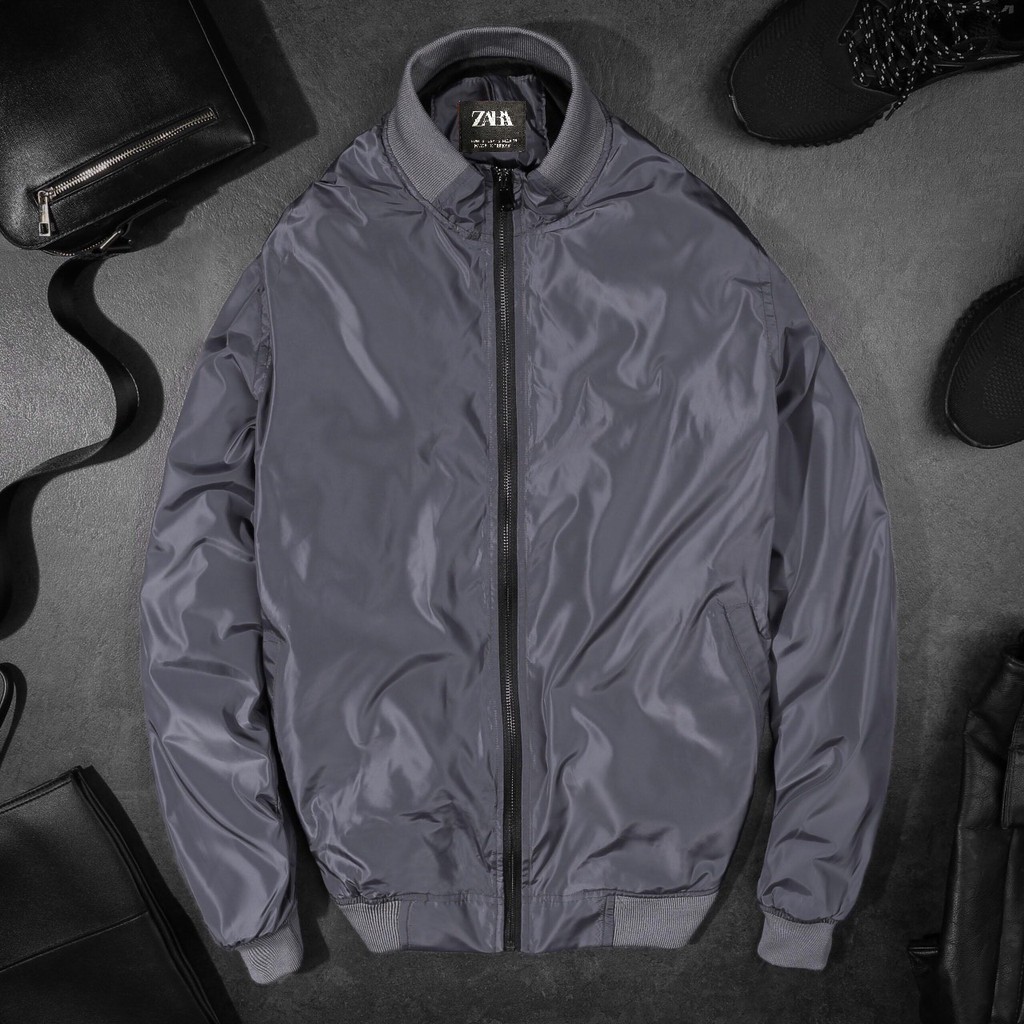 Áo Khoác Bomber Nam Lót Lông 5 Màu Vải Gió Dày Xịn Giá Sale Cực Tốt | BigBuy360 - bigbuy360.vn