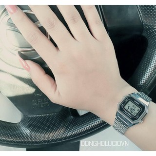 Đồng Hồ nữ Casio LA680 Silver Chính hãng