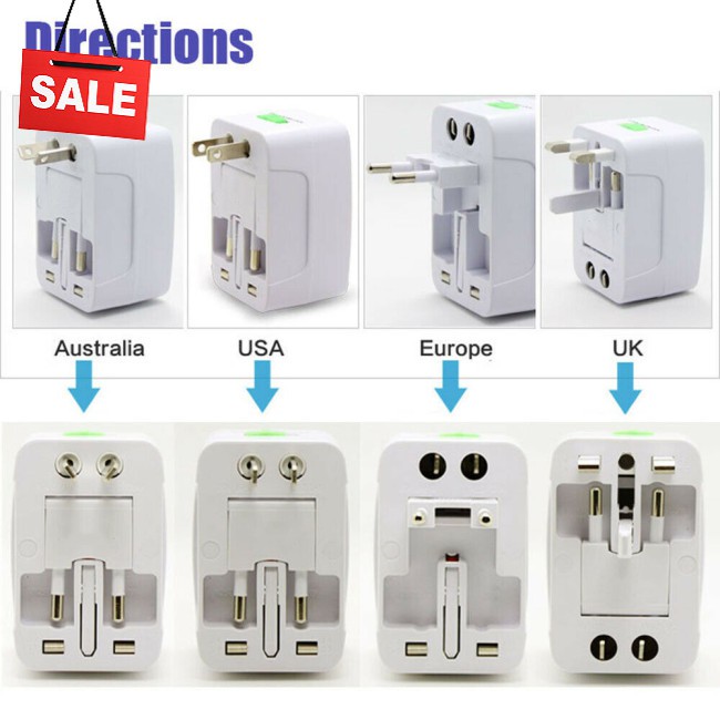 Ổ Cắm Điện Thông Minh Chia 2 Cổng Usb Tiện Dụng