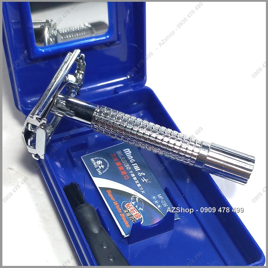 Dao Cạo Râu Inox Cao Cấp - Mẫu A Mẫu B