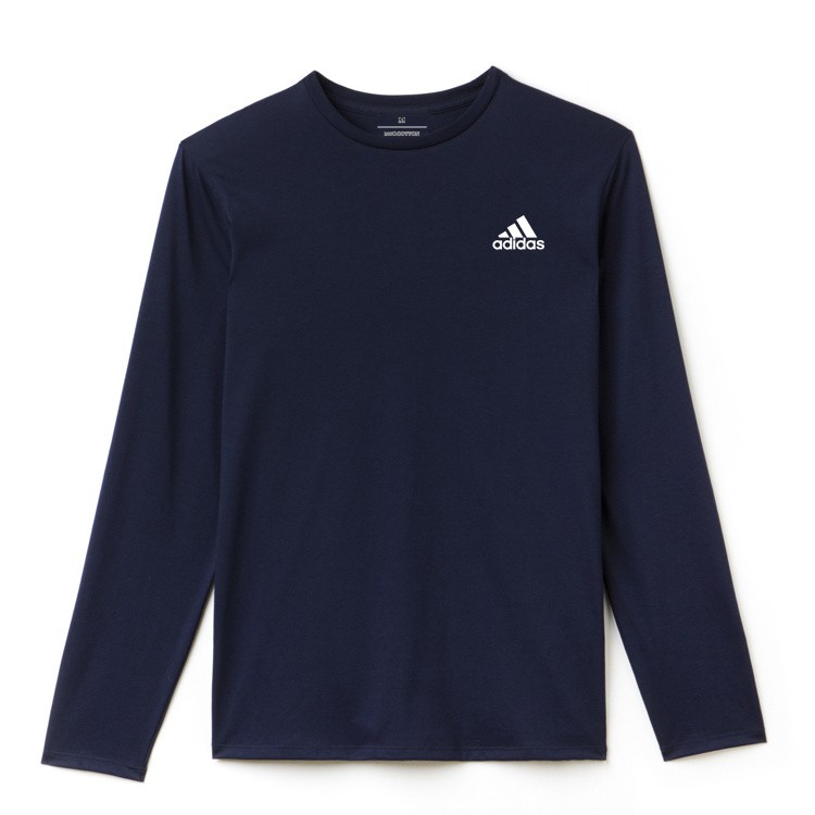 Áo thun Adidas tay dài vải Cotton thời trang xuân thu cho nam