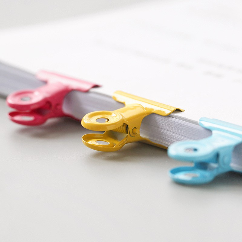 Kẹp Giấy Mini Màu Hồng Pastel Cực Xinh - Kẹp File Tài Liệu Nẹp Giấy Paper Clip - RosyPosy