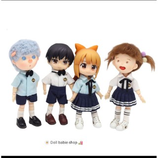 Đồng phục học sinh cho doll 1:12 1:8