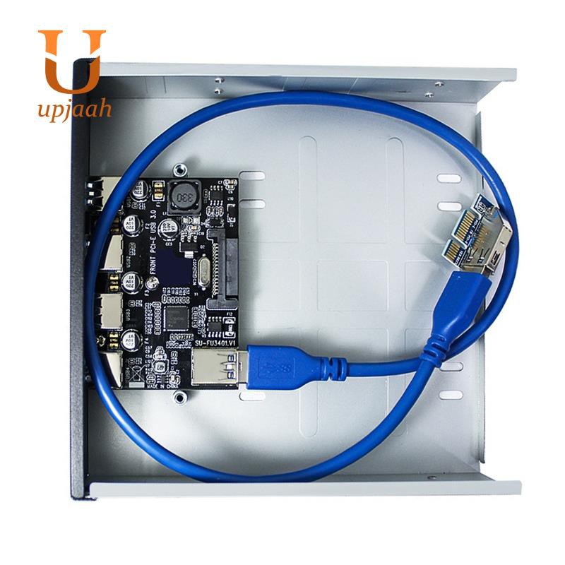 PCI-E to USB 3.0 PC Front Panel USB Expansion Card USB3.0