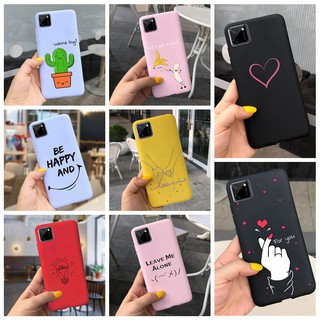 Ốp Điện Thoại Tpu Mềm Hình Cây Xương Rồng / Trái Tim Cho Realme C11 Realme C2 C3 Realmec11 C2 C3 2020 Rmx2185