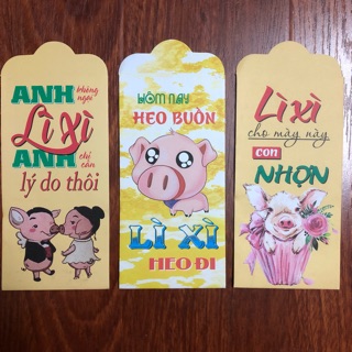 Combo lì xì Tết 2019