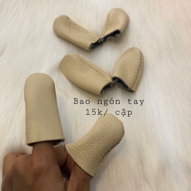 Bao ngón tay chọc len needle felt