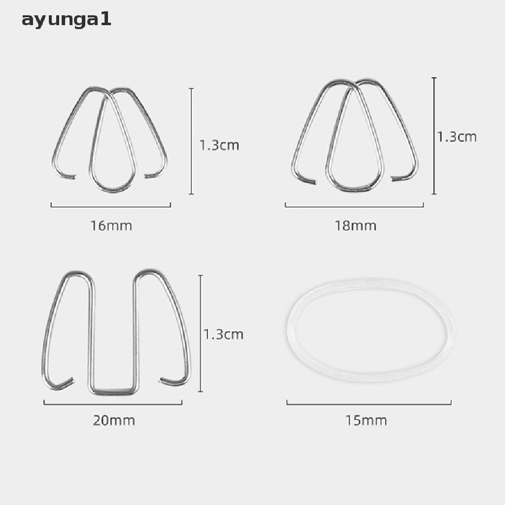 [ayunga1] Nail Art Ingrown Toe Nail Correction Tool Toenail Nail Orthosis Paronychia Clip [new]
