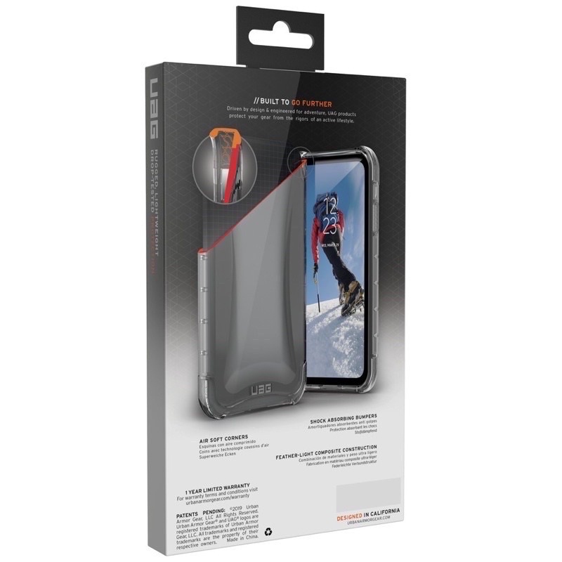 Ốp Điện Thoại UAG Plyo Trong Suốt Cho iPhone 13 / 12 / 11 / Mini / Pro / Pro Max 13 Pro Max