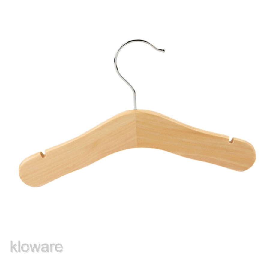 Giá Đỡ Móc Quần Áo Bằng Gỗ Dành Cho Trẻ Em