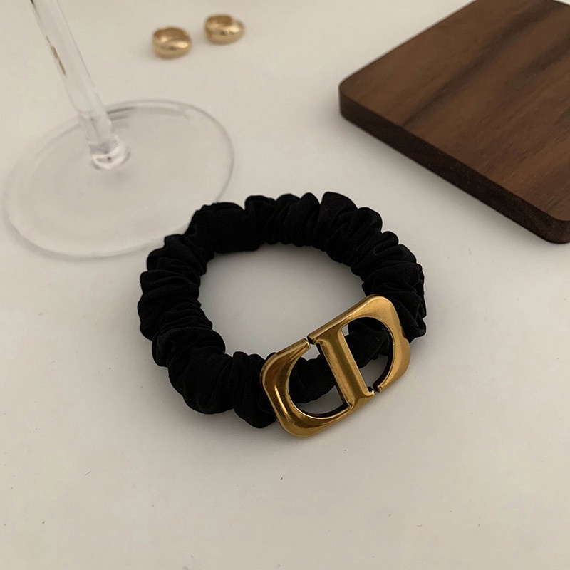 Dây Cột Tóc Kim Loại Phong Cách Hàn Quốc Xinh Xắn