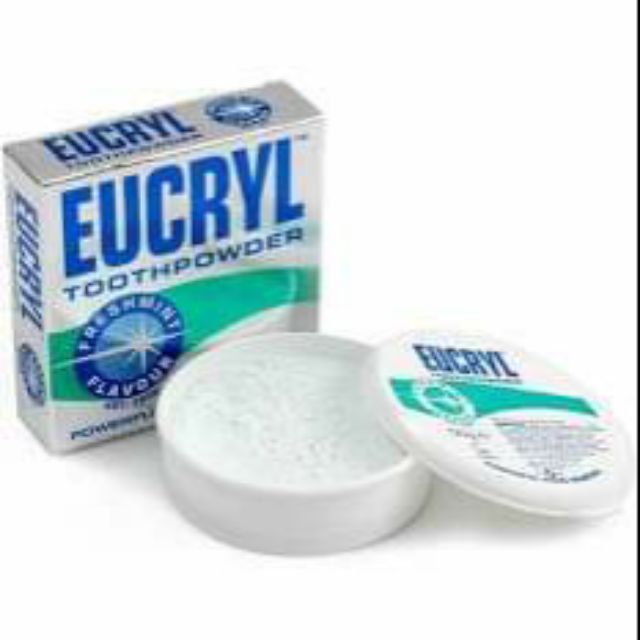 Bột Trắng Răng Eucryl Tooth Powder