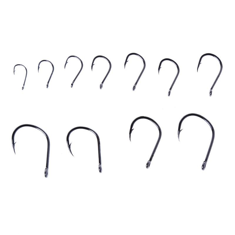 Hộp 500 Lưỡi Câu Bén Nhọn Có 10 Kích Cỡ