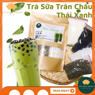 Set trà sữa trân châu thái xanh - nấu 5 lít