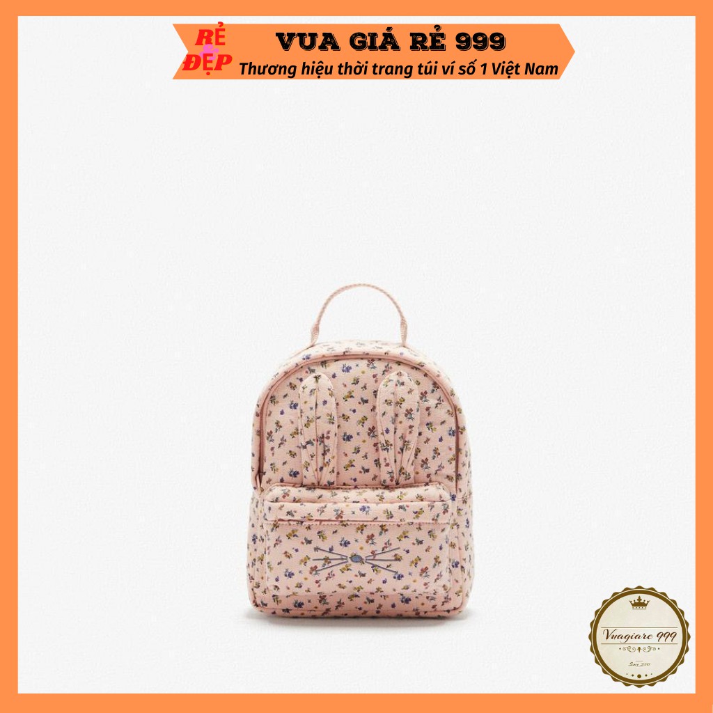 Balo thời trang du lịch mini nữ đẹp họa tiết Hoa BL101