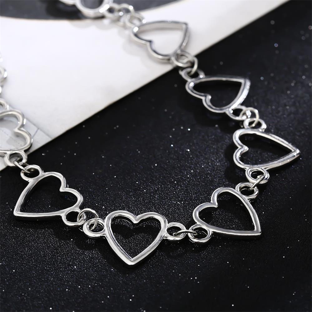 Vòng cổ mặt hình trái tim MIHAN1 bằng thép không gỉ thời trang cho nữ