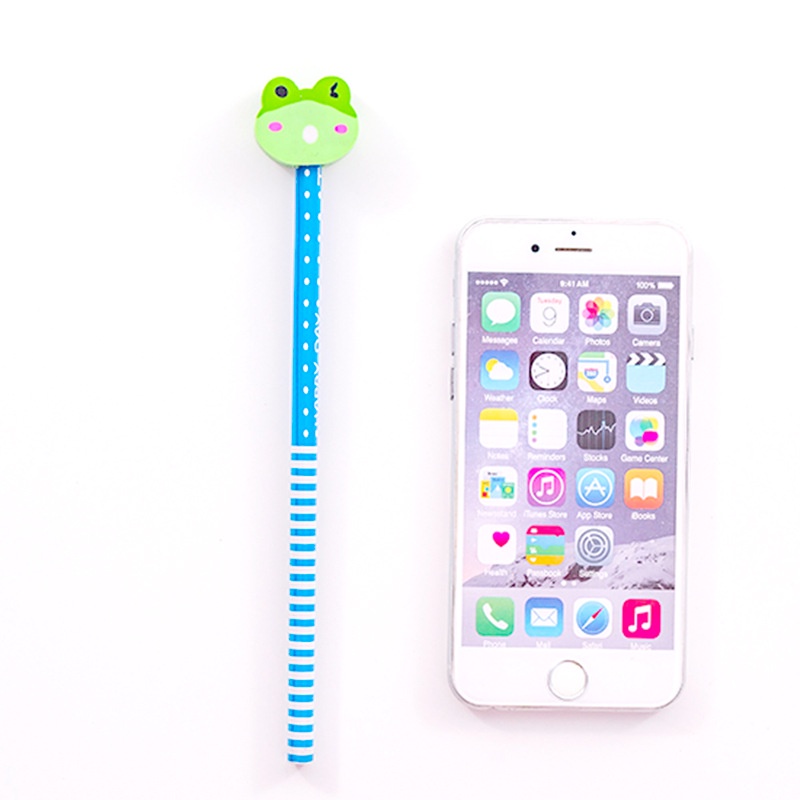 Bút Chì Gỗ HB Kèm Gôm Tẩy Cute (Giao Ngẫu Nhiên) - Minh An Saigon