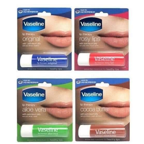 Son Dưỡng Môi Dạng Thỏi Vaseline Lip Therapy các loại 4.8g