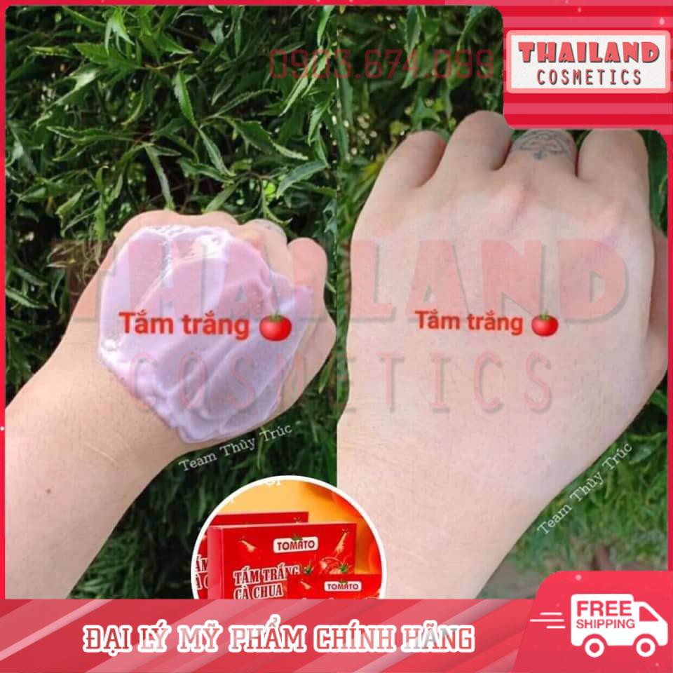 Tắm trắng cà chua, dưỡng trắng da tinh chất cà chua