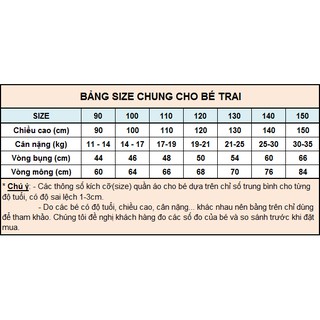 Set  yếm jean áo thun bé trai