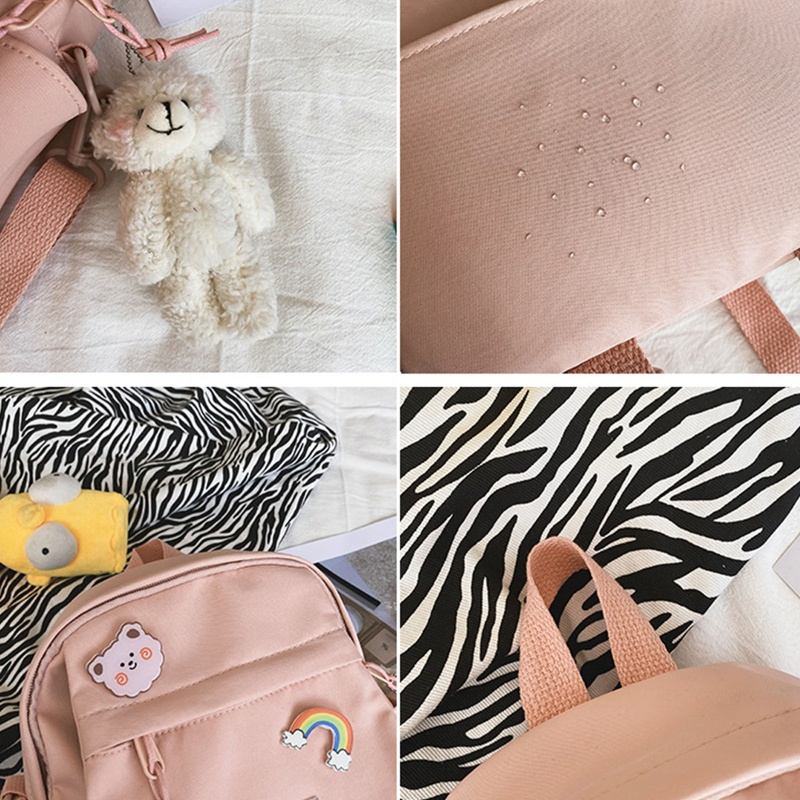 Ba Lô Nylon Thời Trang Cho Nữ