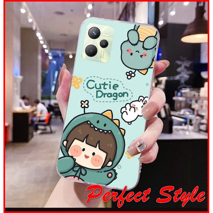 Ốp lưng in UV Khủng long Realme C33 C30 C30s C35 Nazro 50i Nazro 50A prime Realme 9 pro Q5 pro GT neo 2 Neo 3