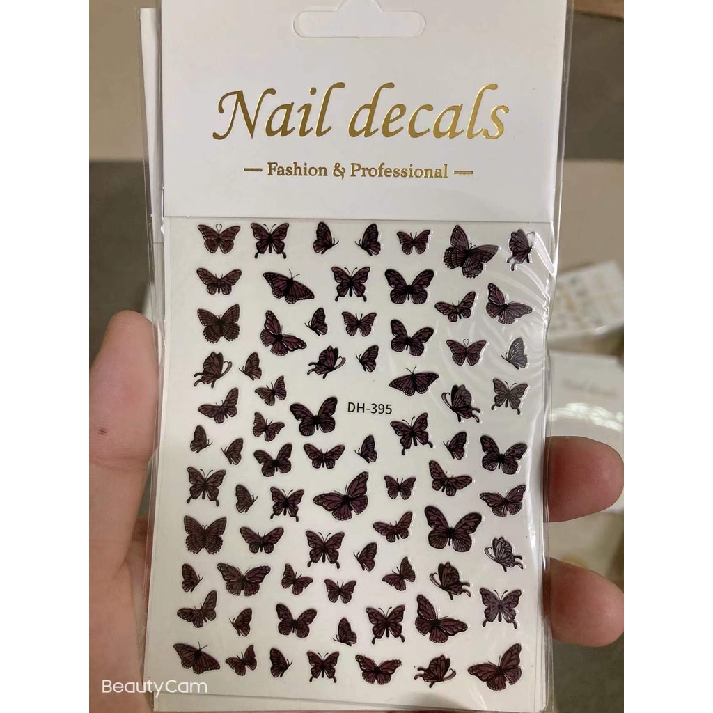 stiker trang tri nail 395