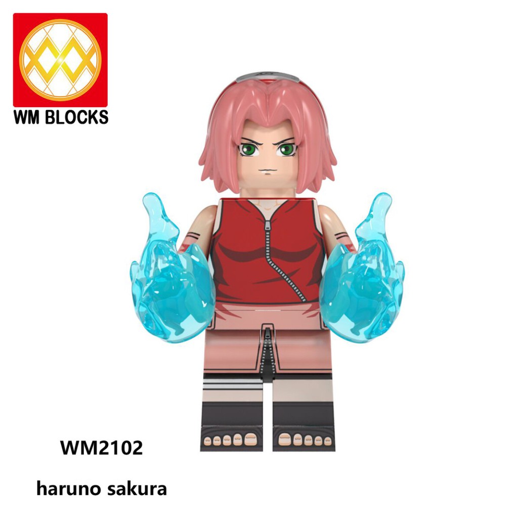 Bộ Nhân Vật Minifigure Lego NARUTO, Lego Sasuke WM6107