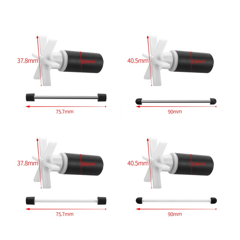 Cánh Quạt Thay Thế Cho Máy Bơm Nước Rotor 2 Loại Trục Để Chọn Hoàn Hảo