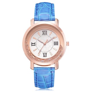 Đồng hồ quartz nữ đính hột xoàn phong cách Hàn Quốc