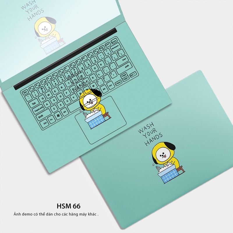 Skin Dán Laptop - Mẫu BT21 (P2)