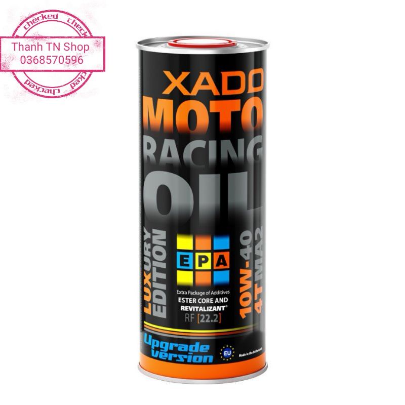 NHỚT XADO RACING 10W40 1L