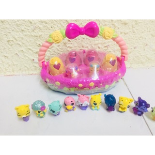 Giỏ trứng hatchimals flower basket colleggtbles