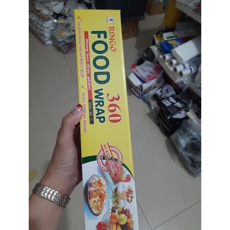 Màng bọc thực phẩm pe ringo food wrap 360