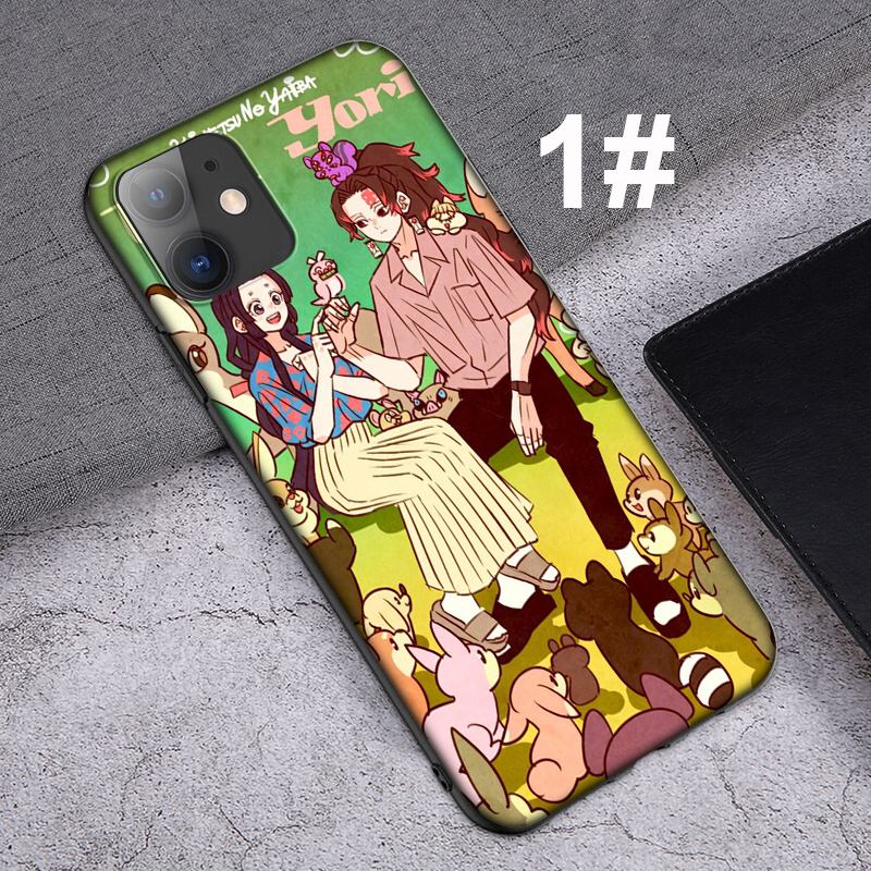 iPhone XR X Xs Max 7 8 6s 6 Plus 7+ 8+ 5 5s SE 2020 Casing Soft Case 29SF Demon Slayer School Style mobile phone case