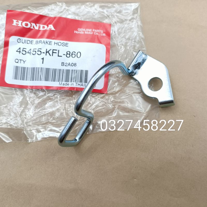 Pass khung kẹp dây dầu, chữ C xe WAVE Thái 110, FUTURE 1 zin Honda