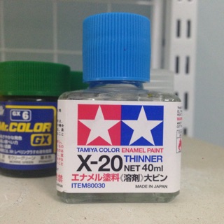 [2022] Dung Môi: Tamiya Thinner X-20 40ml TA80030