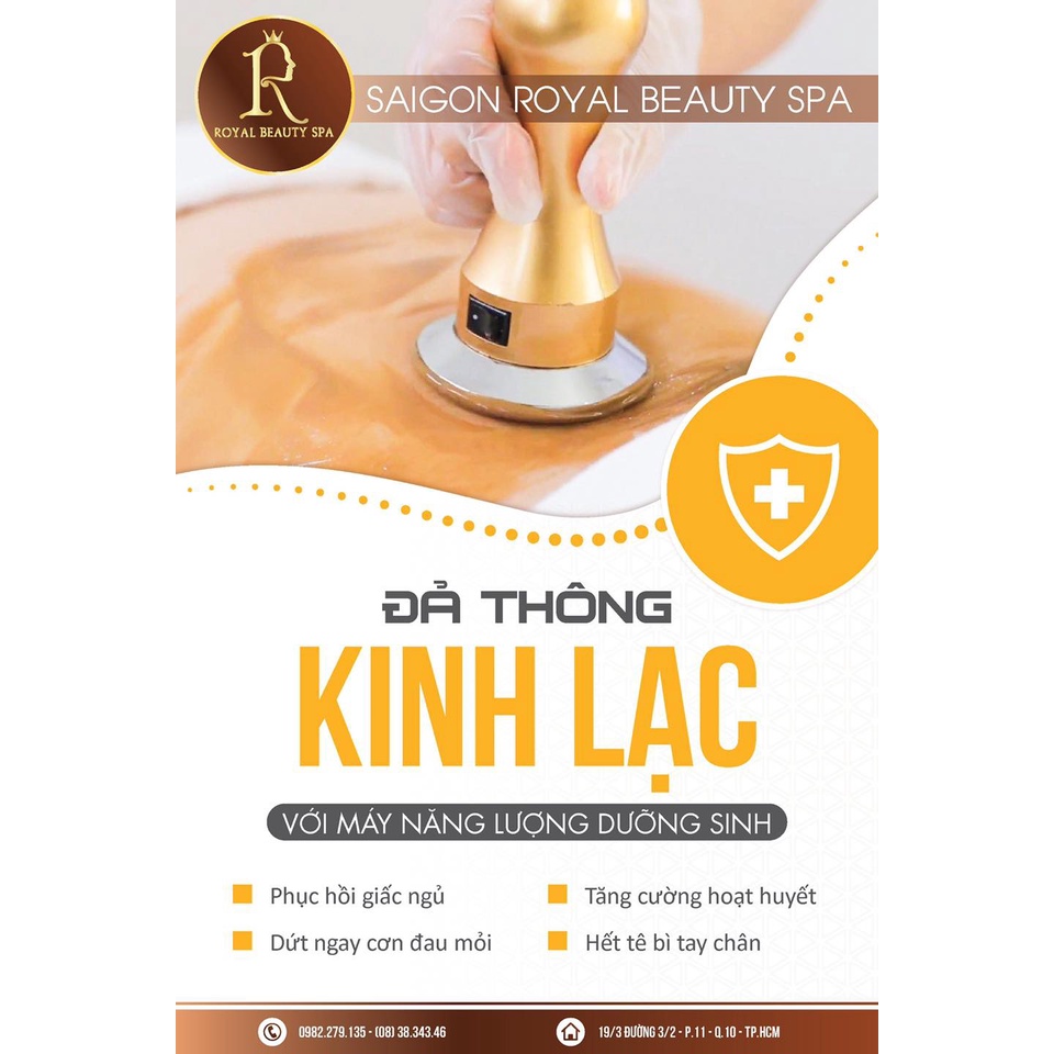 HCM  Đả thông kinh lạc giảm nhức mỏi cổ vai gáy với máy năng lượng dưỡng sinh