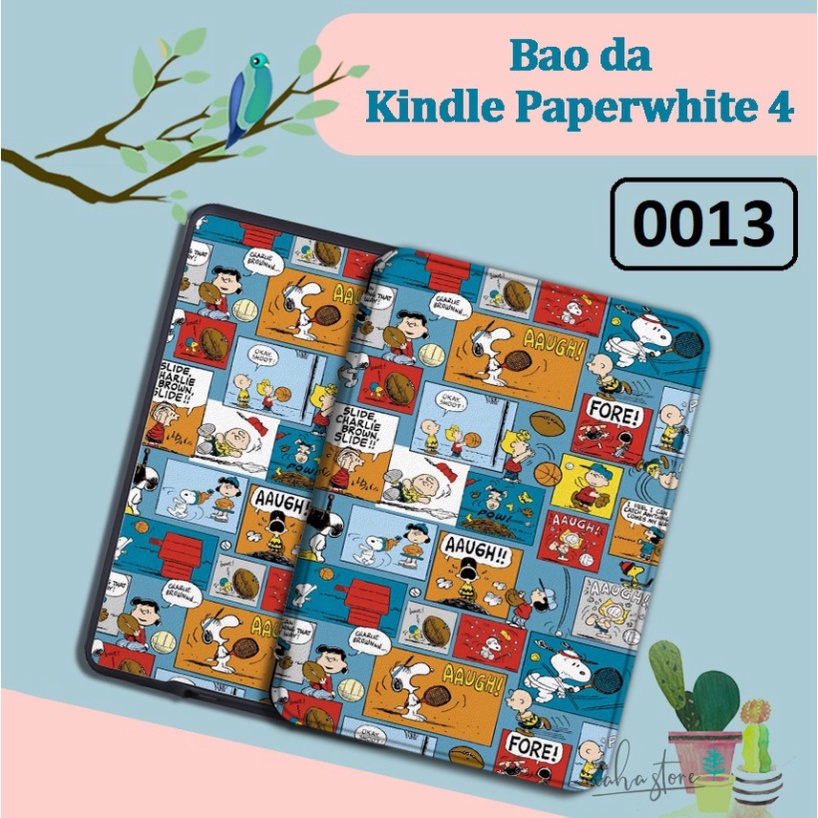 Bao Da Máy Đọc Sách Kindle Paperwhite 4 Lâu Đài Rừng Cây - Phụ Kiện Đẹp XaHa