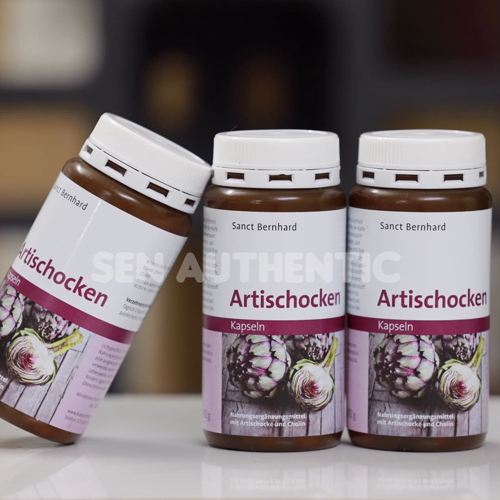 Viên nang bổ gan atiso artischoken capsules  mát gan, giải nhiệt 🍃🍃