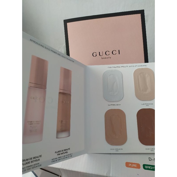 [Gucci]Set mẫu thử trang điểm kem nền kem lót tạo khối Gucci Beauty Sample 4ml