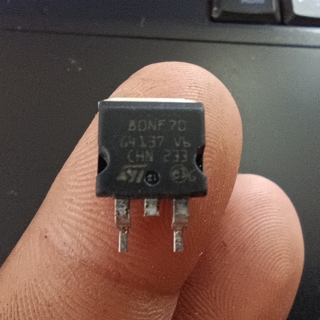 MOSFET DÁN 80NF70 CHÍNH HÃNG ST THÁO MÁY 80A 70V