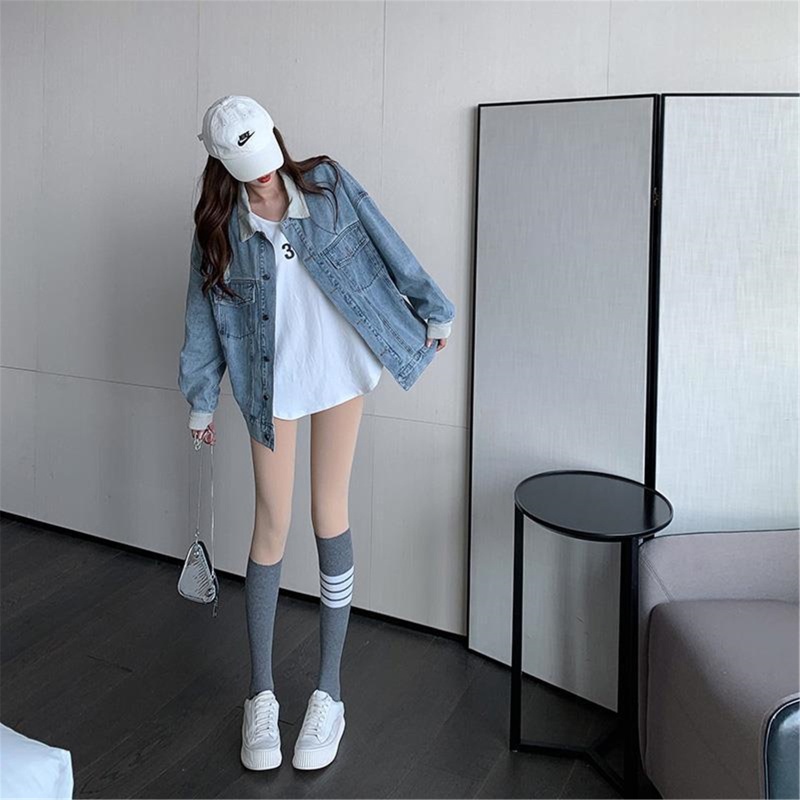 Quần Bít Tất Sọc Vằn Thời Trang Nữ Tính